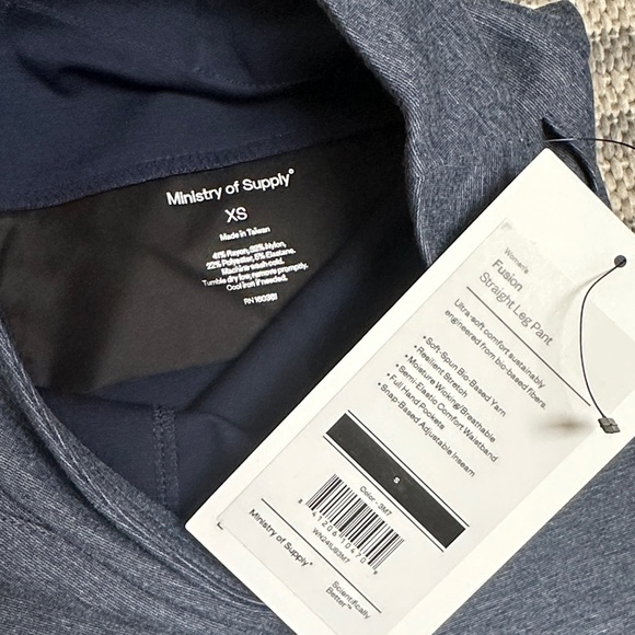 NWT Ministry of Supply Fusion Straight Leg Pant - Picture 2 of 4